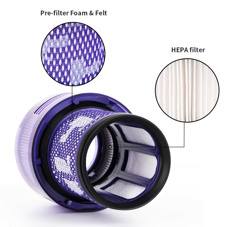 Dyson Ersatzfilter für V12 Slim und V12 Slim Absolute Detect in Purple - Bild 4