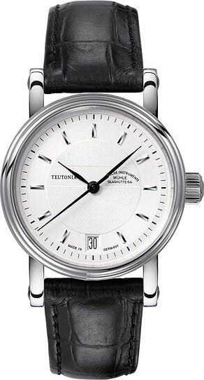 Mühle Glashütte Armbanduhr, Automatik, Edelstahl, 34 mm, Damen - Bild 1