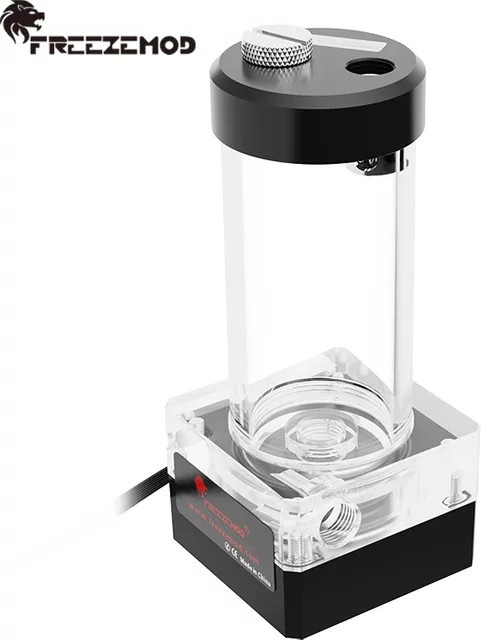 FREEZEMOD Computer-Wasserkühler PUB-SZM6 mit integrierter Pumpe, Wassertank und Entschäumerfunktion, 500L Durchfluss, 3,5 Meter Förderhöhe - Bild 1