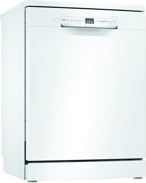 Bosch Serie 2 SMS2ITW33E Stand-Geschirrspüler in Weiß mit WiFi und App-Control, 60 cm Breite - Bild 1