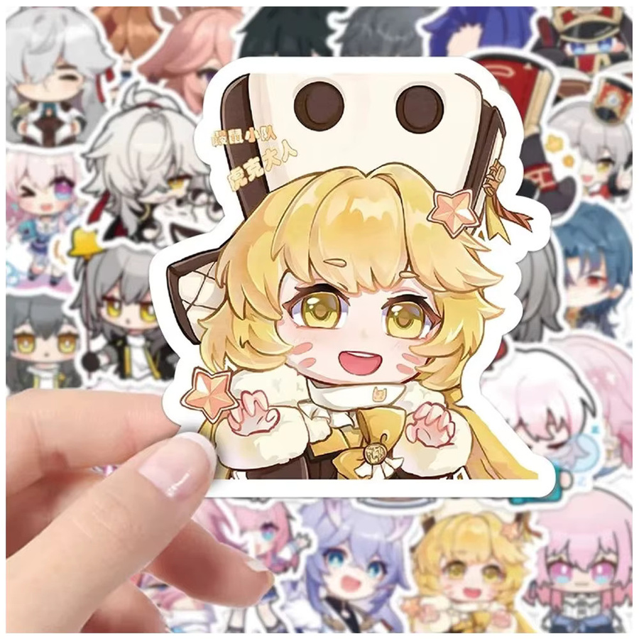 Honkai Star Rail Aufkleber, Charile, Bunt / Mehrfarbig, Set / Bundle - Bild 3