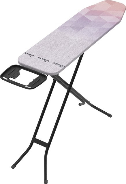 Vileda Diamond S Bügeltisch mit höhenverstellbarer Platte und Bügeleisenablage in Multicolour, B/T/H: 110 x 71 x 30 cm - Bild 1