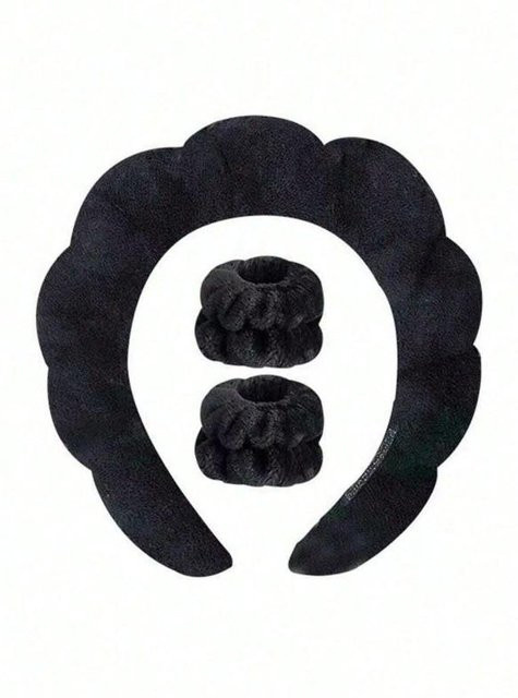 Haar-Accessoires Set, schwarz, Damen - Bild 1