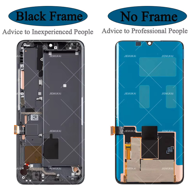 Premium LCD Touchscreen Ersatz Display in Schwarz für Xiaomi Mi Note 10 Pro und Mi Note 10 Lite M1910F4S M2002F4L - Bild 2