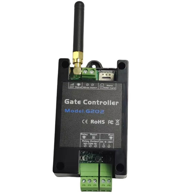 G202 GSM 2G Mobiltelefon-Fernbedienung RTU5024 SMS-Türöffner und -Schließer in Schwarz - Bild 2