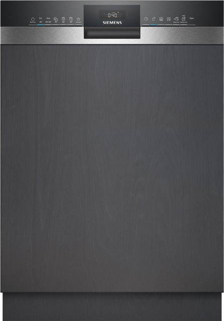 Siemens Geschirrspüler SN53HS10TE teilintegrierbar in Edelstahl Silber, Breite: 60 cm - Bild 1