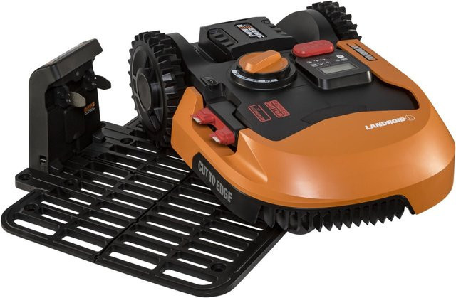 Worx Landroid L2000 Mähroboter WR155E in Orange mit 20 V PowerShare Akkubetrieb für bis zu 2.000 m² - Bild 1