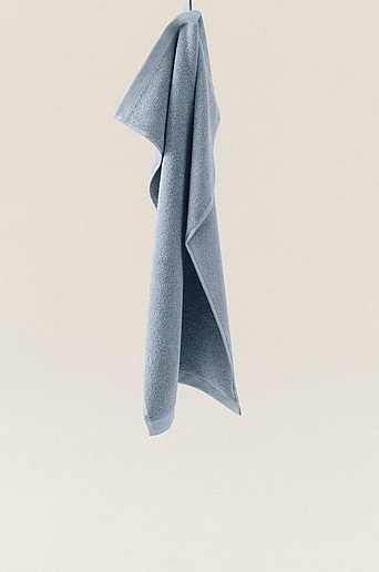 Jotex JOEY Handtuch aus Baumwolle in Blau, B/H: 50 x 70 cm - Bild 1