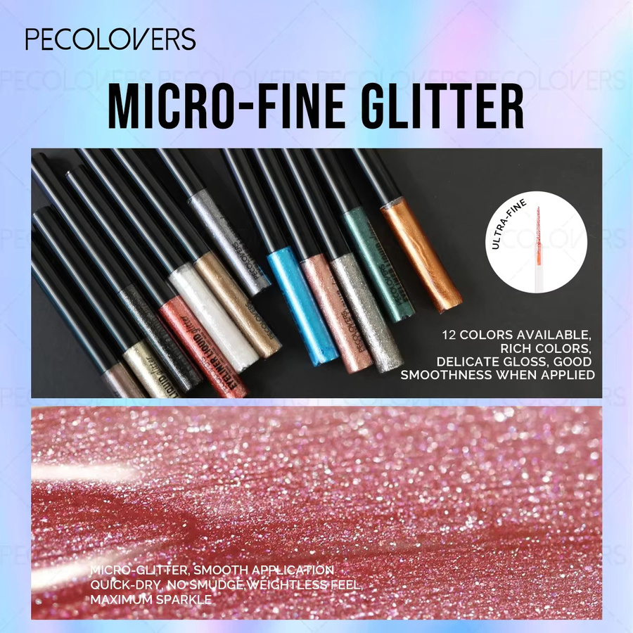 Eyeliner-Stift, flüssig, Metallic, wasserfest - Bild 5