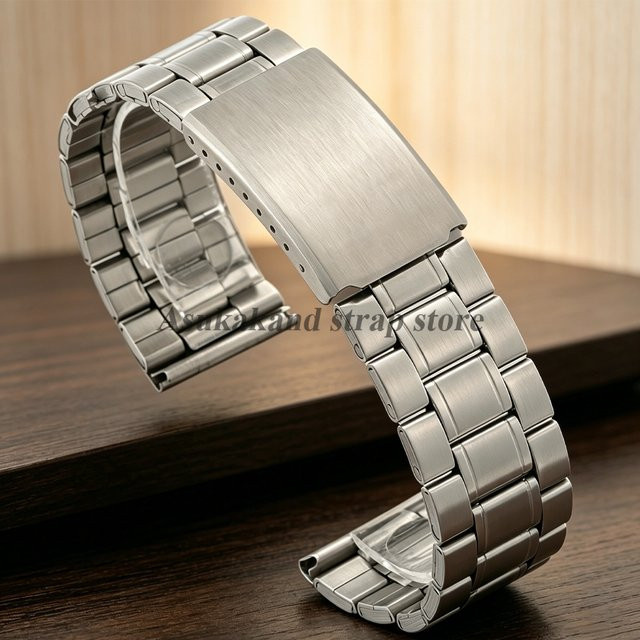 asukaband Uhrenarmband Edelstahl, Silber, Unisex - Bild 1