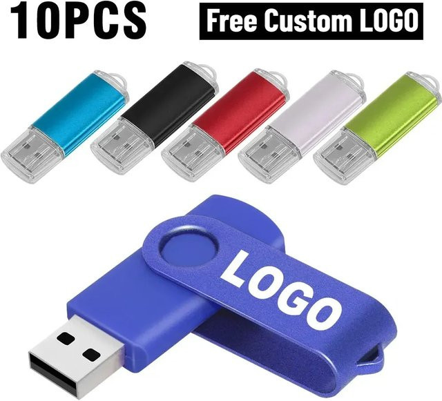 10 Stück Oeny USB 2.0 Flash-Laufwerke in Multicolor für Smartphone und PC - Bild 1