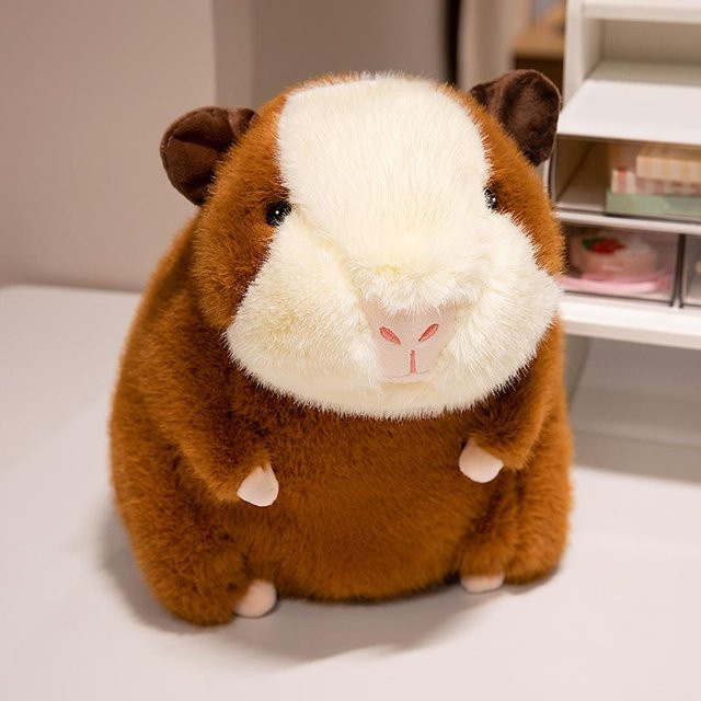 Kidsly Meerschweinchen Plüschspielzeug, braun, ab 3 Jahre - Bild 1