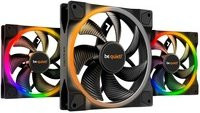 be quiet! Light Wings PWM Gehäuselüfter Triple Pack, Schwarz, 140 mm - Bild 1