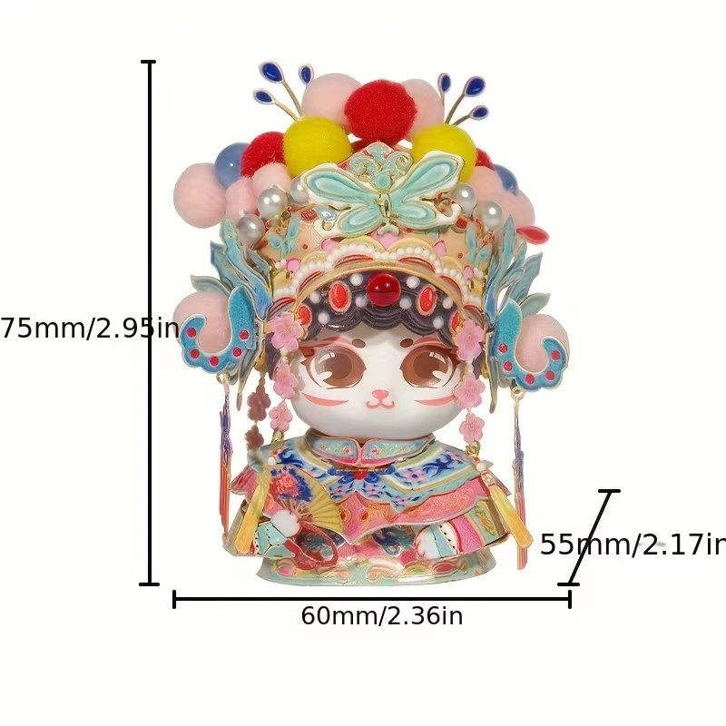 MU Miao Huadan 3D-Metallpuzzle, Bunt / Mehrfarbig - Bild 2