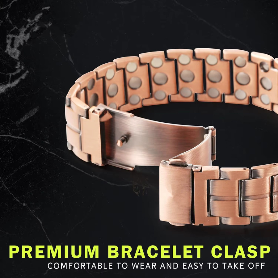 ARADOO Kupferarmband, Roségold, Herren - Bild 2