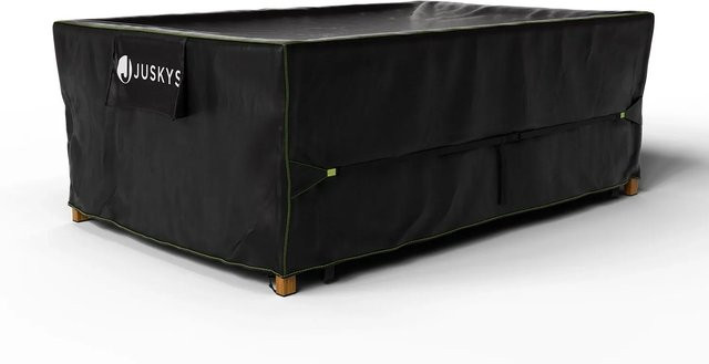 Juskys Gartenmöbel Abdeckplane CoverSafe Pro, wasserdicht und winterfest, B/T/H: 220 x 140 x 75 cm - Bild 2