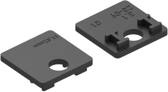 FeNau Gummieinlage für Glasklemme Modell 36 für Glas 11,52 mm in Schwarz - Bild 1