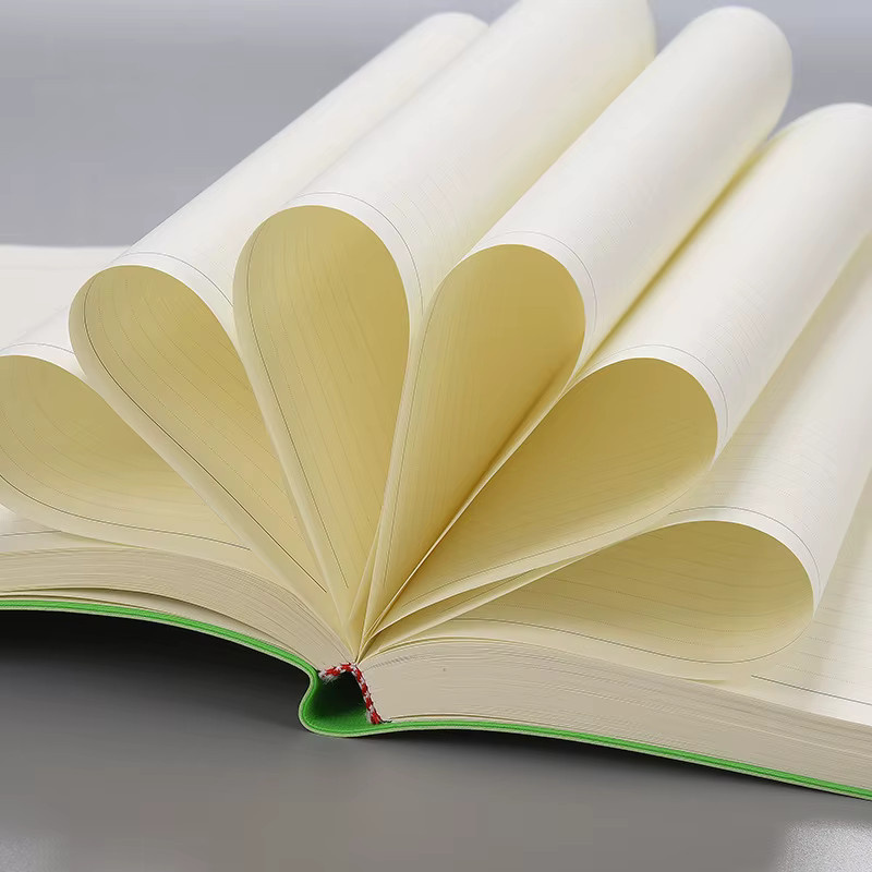 A4 Business-Notizbuch mit 400 Seiten, wasserdichtes Hardcover-Leder-Notizbuch in Grün, liniertes Tagebuch für Büro und Studium - Bild 2