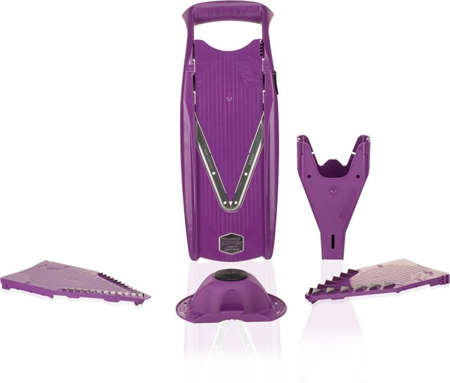 Börner V5 Hobel Powerline Starter Set Gemüseschneider in Purple - Bild 1