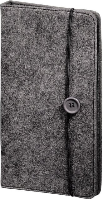 Hama CD/DVD/Blu-ray-Tasche Felt in Grau - Bild 1