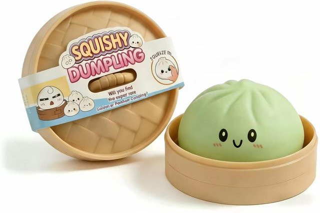 BC Pet Supplies Squishies Teigtaschen-Brötchen-Spielzeug, Stressball - Bild 1