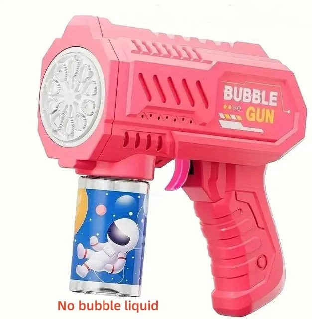 Linyi toy Weltraumstartfahrzeug Blase Pistole, rosa, ab 14 Jahre - Bild 1