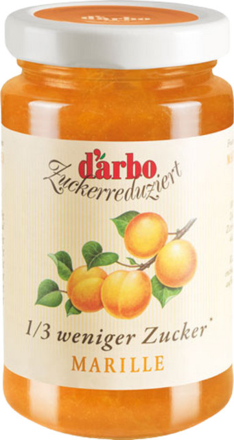 Darbo Marille Fruchtaufstrich zuckerreduziert 250 g - Bild 1