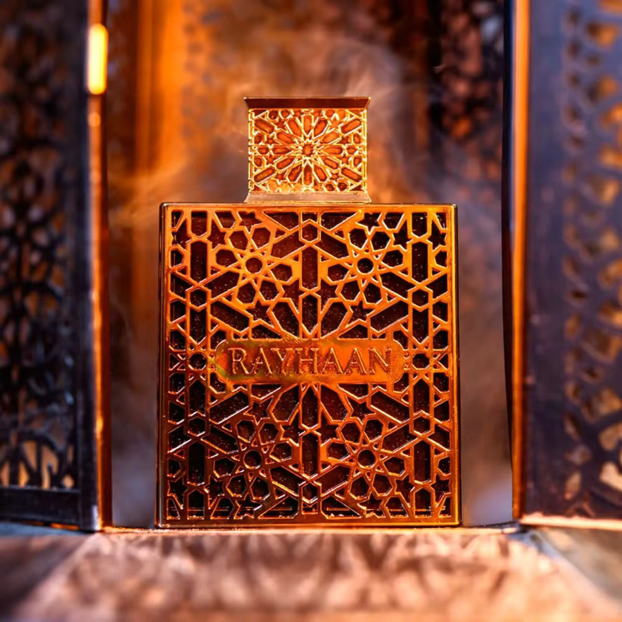 Rayhaan Crimson Eau de Parfum, Unisex, Würzig, Amber, Vanille, Zimt, Geranie - Bild 3