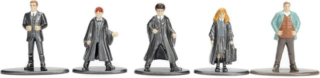 Harry Potter Nano Metalfigs, Metall Sammelfiguren, 5er Pack - Bild 1