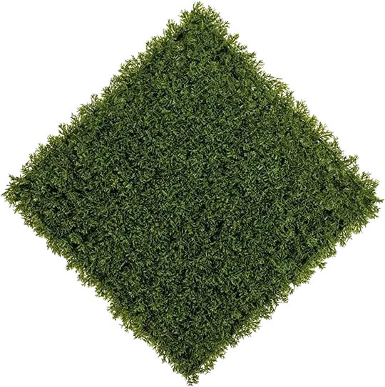 Künstliche Zypressen Matte von Aplanta, Breite: 50 cm, Tiefe: 50 cm - Bild 1