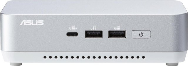 Asus NUC 14 Pro+ Kit Barebone Mini-PC mit Intel Core Ultra 9 185H, Intel Arc Graphics, Wi-Fi 6E und Bluetooth 5,3 in Weiß/Silber - Bild 1