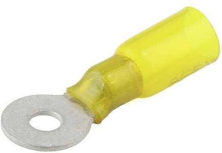 Molex Ringkabelschuh 191640065 in Gelb mit Loch-Ø 5mm - Bild 1