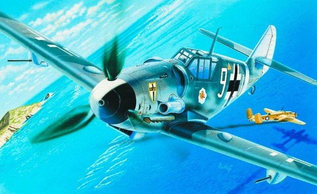 Italeri Messerschmitt Bf 109 G-6, Modellfahrzeug, 1:72 - Bild 1