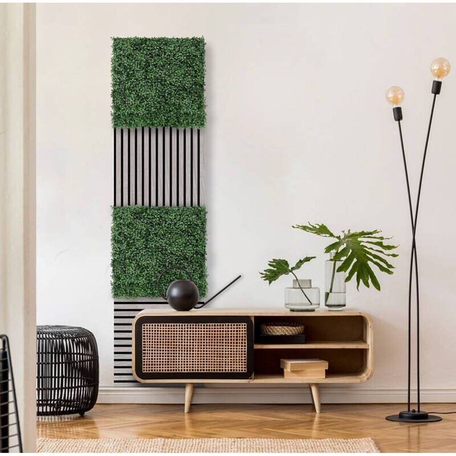 Jangal Wand- und Akustikpaneel Modular Wall Buxus Dunkelgrün B/H: 52 x 52 cm, Tiefe: 0,22 cm - Bild 3