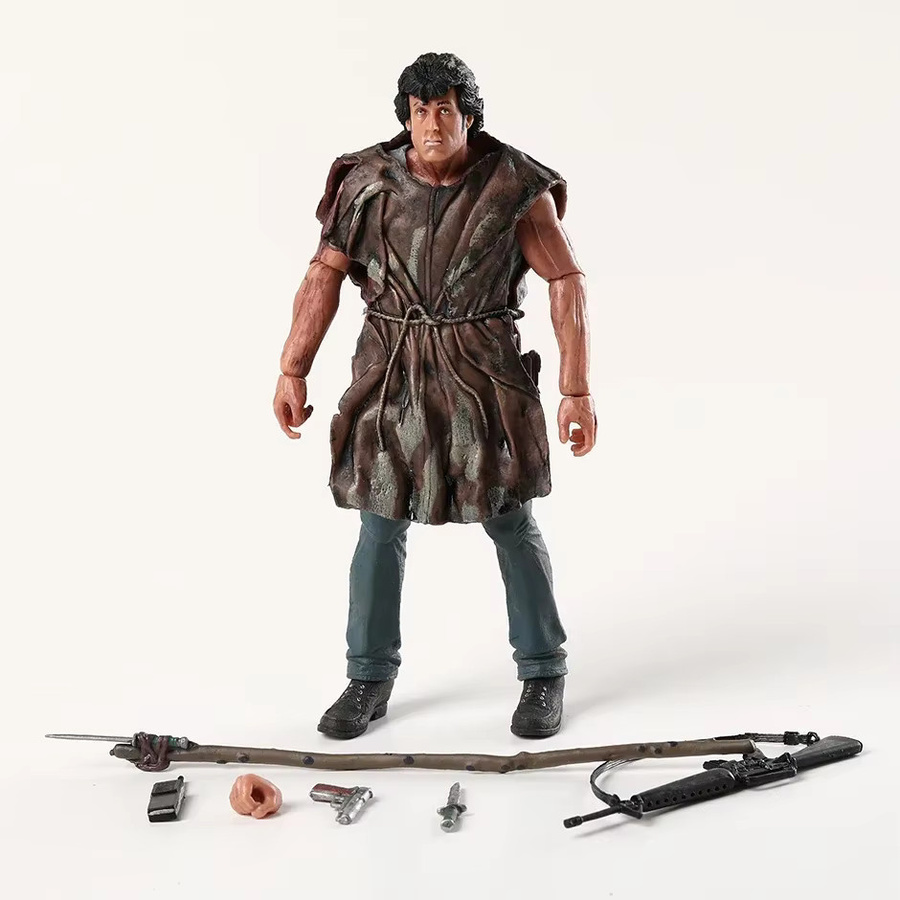 NECA Rambo First Blood Actionfigur, Modellpuppe - Bild 3