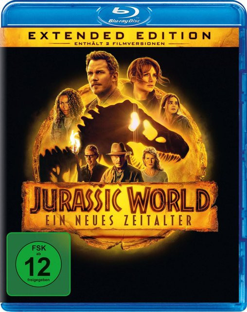 Jurassic World: Ein Neues Zeitalter Blu-ray Extended Version Action und Science-Fiction Film - Bild 1