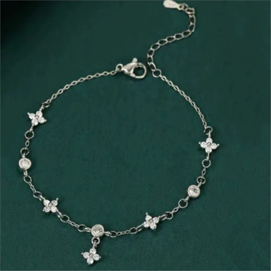 ANENJERY Armband, Zirkonia, Silber, Damen - Bild 2
