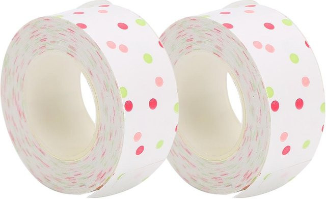 2 Packungen KINGJIM TEPRA Thermopapier Drucketikettenband für Etikettierer in Weiß - Bild 1
