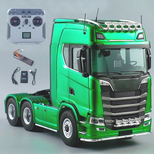 KABOLITE 770S RC Trailer, ferngesteuerter Traktor, 1/14, Metallgehäuse - Bild 1