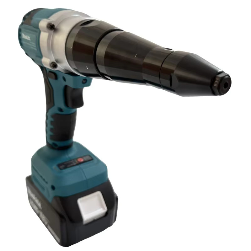 Makita 25000N Bürstenlose elektrische Nietpistole für 3,2–4,8 mm Nietmuttern, kabelloses Elektrowerkzeug für Makita 18V Akku - Bild 2