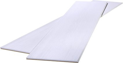 MODERNA Design-Paneel moderna urbano aus MDF in Weiß mit Mini-Fuge, Stärke: 10 mm - Bild 1