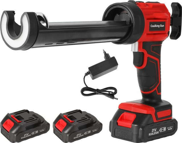 Makita Akku-Kartuschenpistole mit 4 Geschwindigkeitsstufen, LED-Arbeitsleuchte und Anti-Tropf-Funktion, passend für Makita BL1815 und BL1860 Akkus, 300 ml - Bild 1