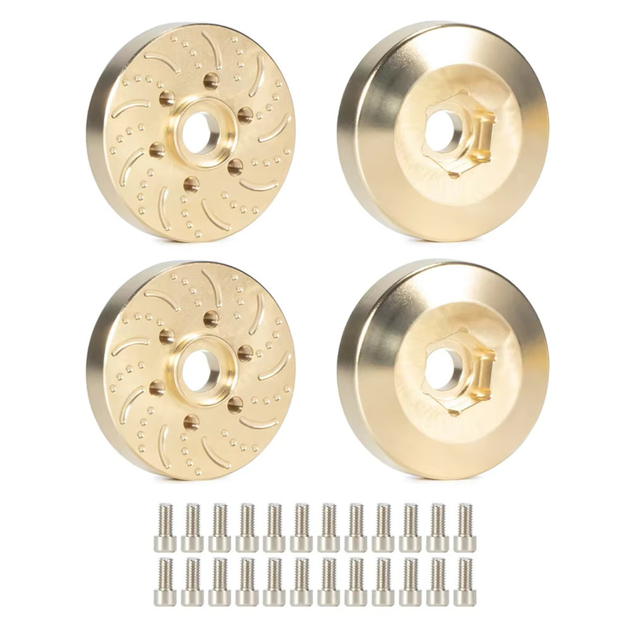 MALOM RC Messinggewichte Bremsscheiben, Rad-Sechskant-Nabenadapter, Zubehör - Bild 2