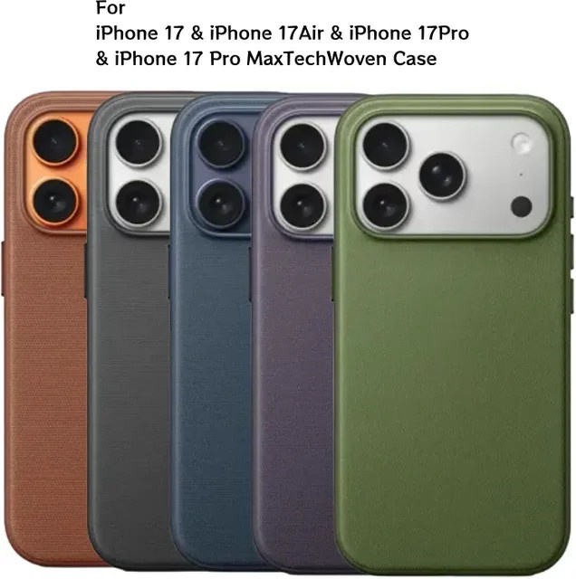 Apple TechWoven Handyhülle für iPhone 17 Pro Max mit MagSafe in Blau und Multicolour - Bild 1