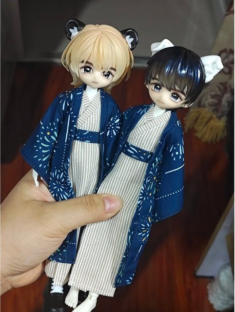 Bandai Kimono-Set, Puppenkleidung, Zubehör - Bild 1