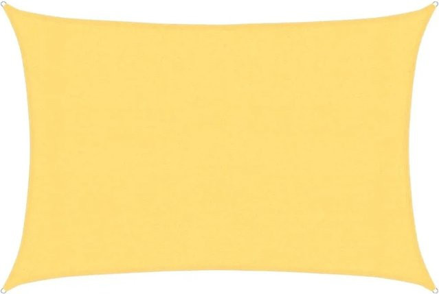 vidaXL Sonnensegel aus HDPE in Beige, Rechteckig, B/T: 400 x 300 cm - Bild 1