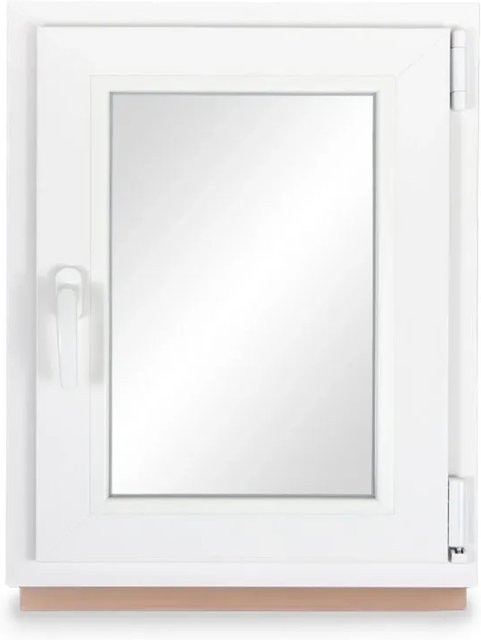 Neruli Kellerfenster 2-fach DIN Rechts in Weiß oder Grau, B: 55 cm, H: 60 cm - Bild 1