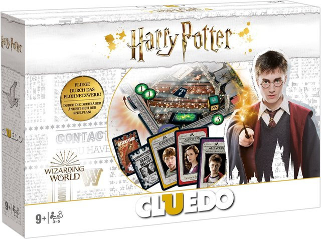 Winning Moves Cluedo Harry Potter Brettspiel ab 9 Jahren - Bild 1