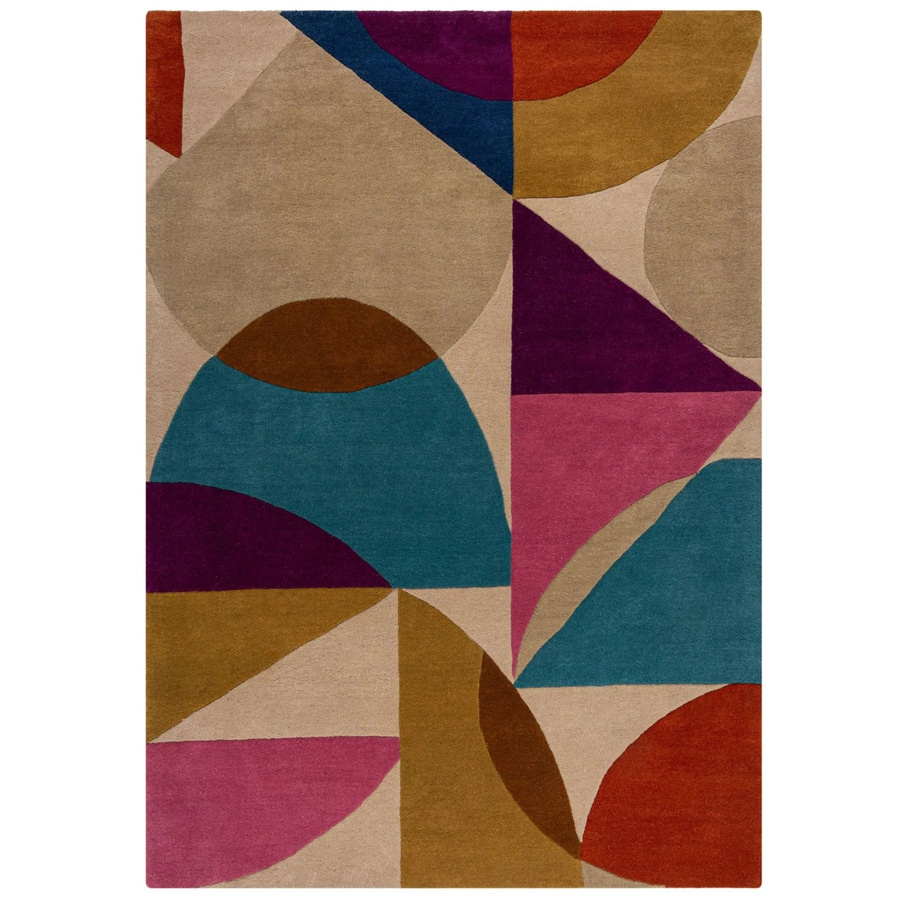 Flair Rugs Wollteppich Oblix Shape Mehrfarbig B/T: 200 x 290 cm - Bild 2