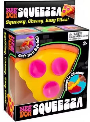 NeeDoh Schneeball-Quetsch-Spielzeug, weiß, braun - Bild 1